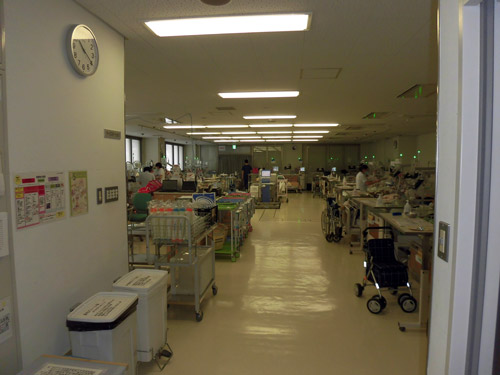 血液浄化療法室の様子の写真